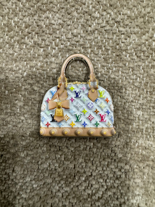 LV bag charm