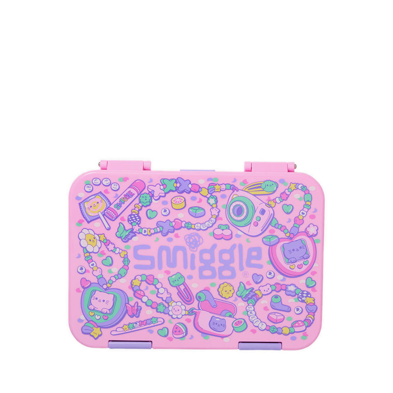 Smiggle Super Charge Medium Bento Lunchbox
