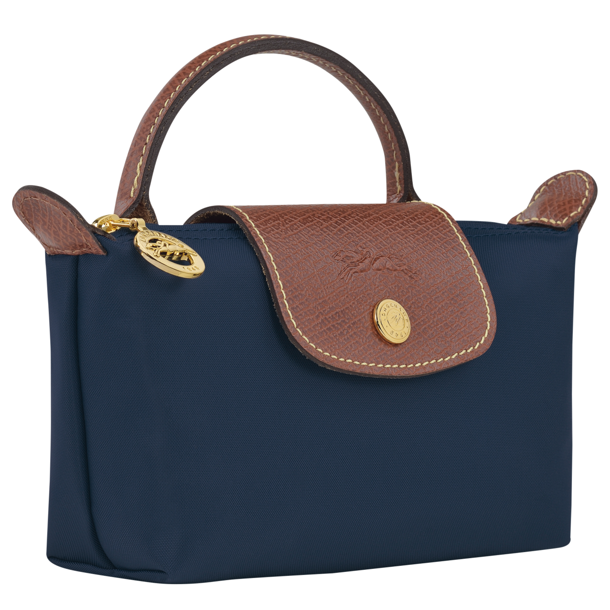 LE PLIAGE  POUCH WITH HANDLE
Navy - Canvas