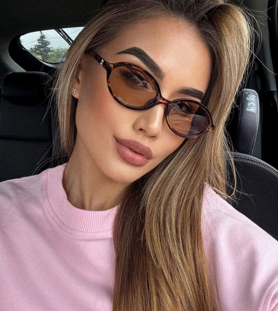 Miu Miu thin frame Brown