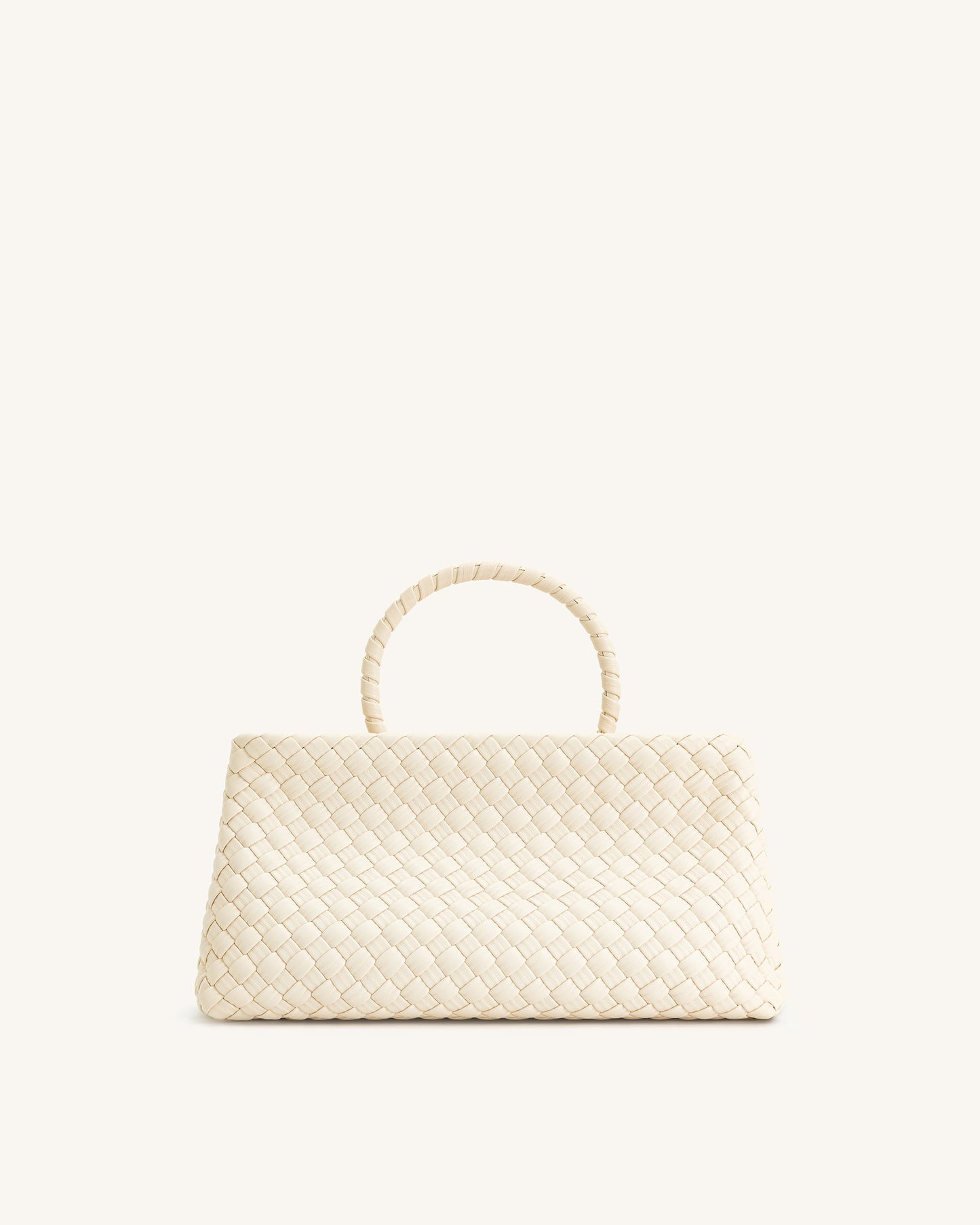 Elora Woven Bag - White
