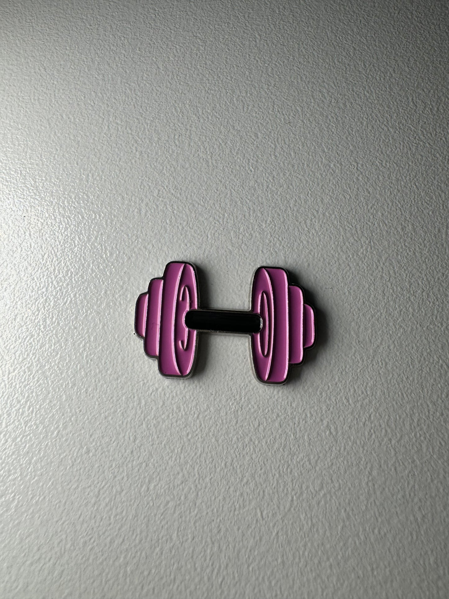 Dumbbell phone charm