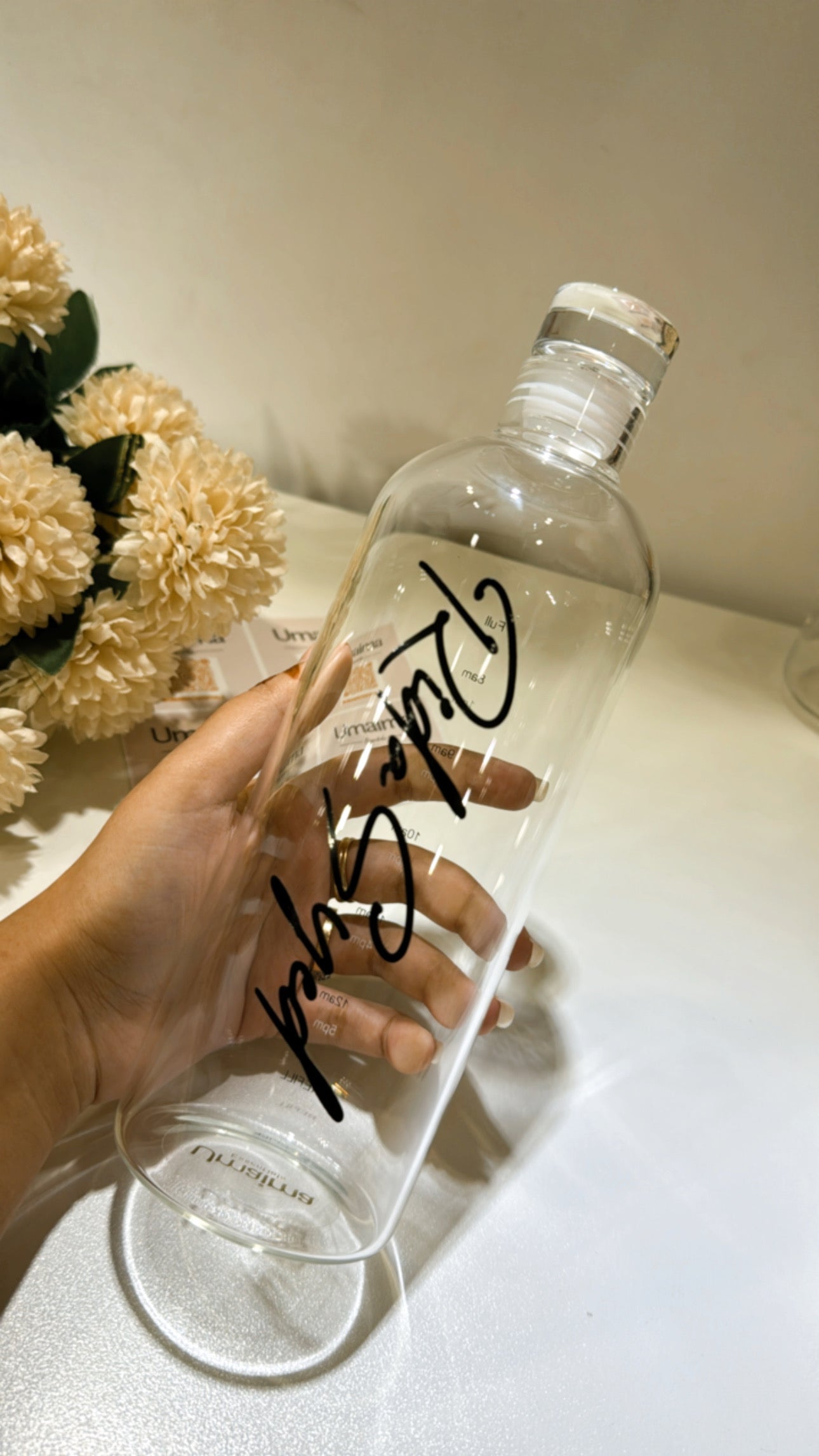 Personalized Glass bottles