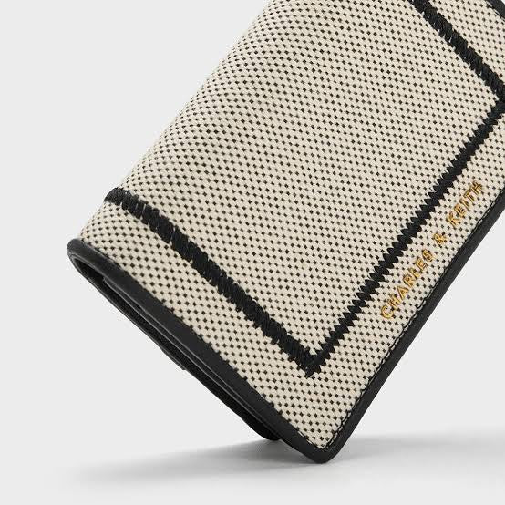 CHARLES & KEITH Astra Contrast Trim Wallet
