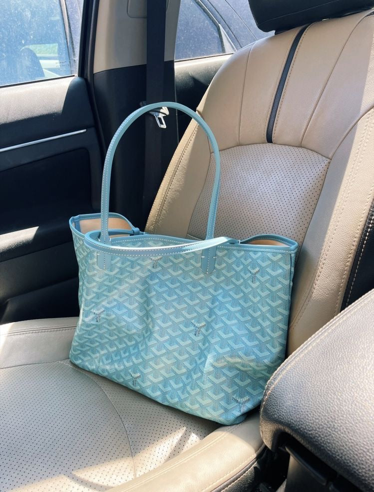 Goyard Medium tote sky blue