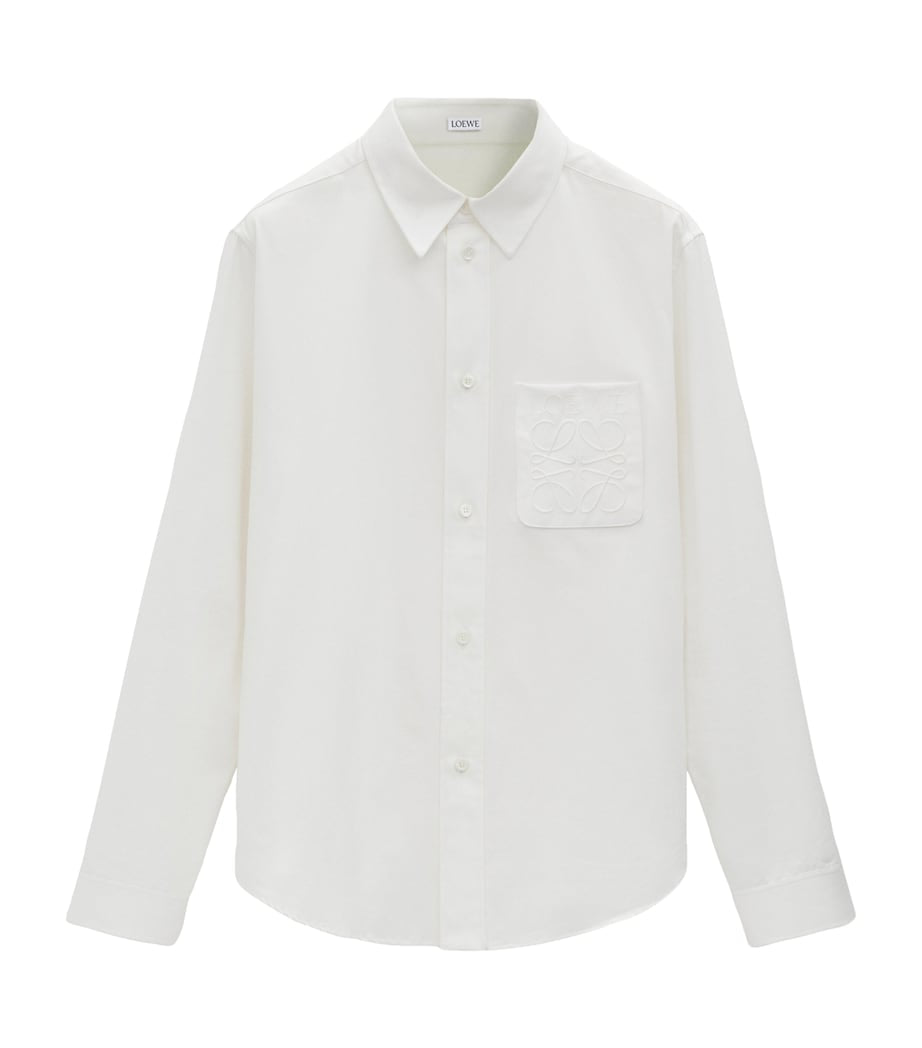 Loewe anagram oversized button down