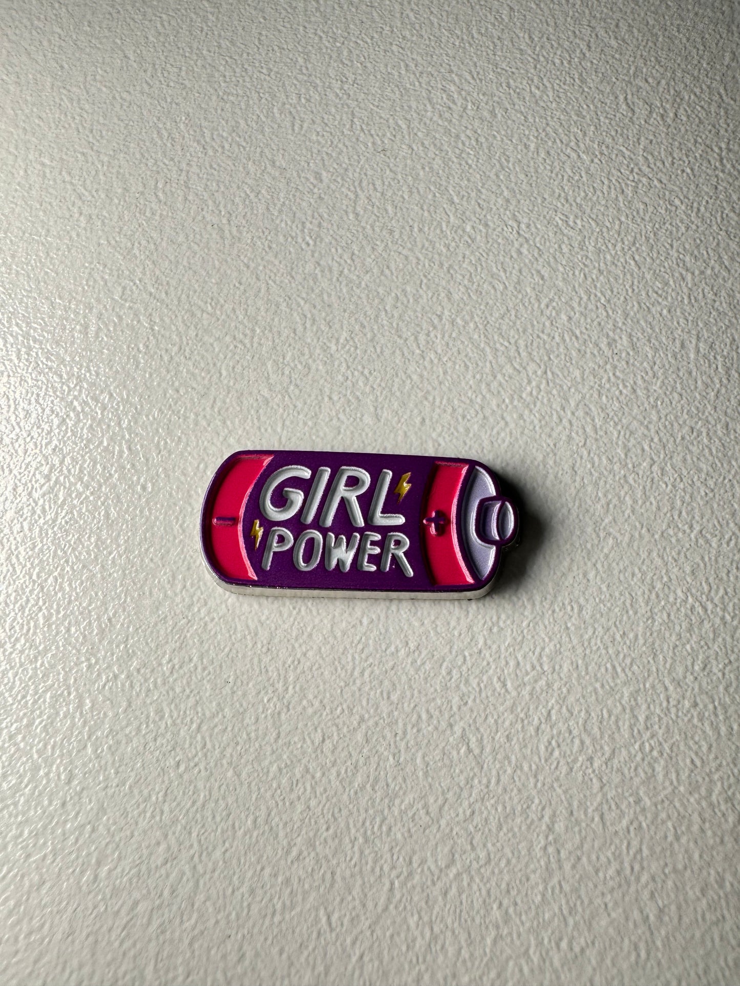 Girl power phone charm