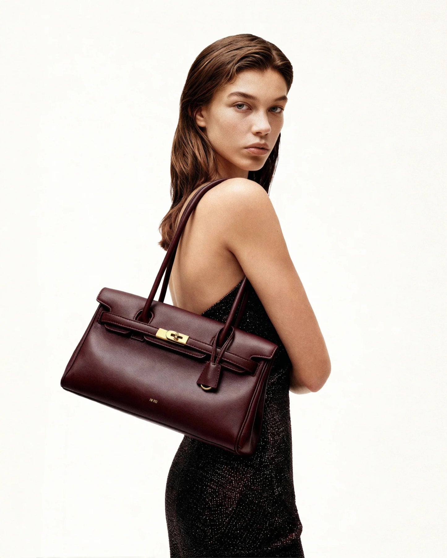 Yara Shoulder Bag - Burgundy