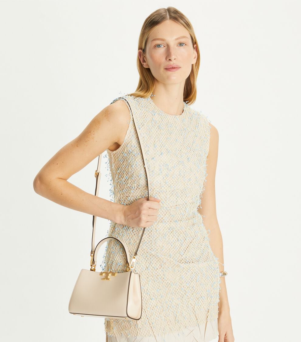 T Eleanor Satchel, white