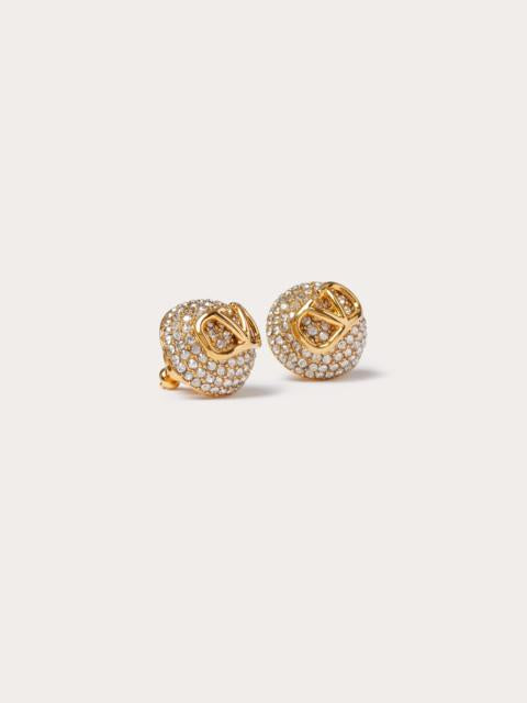 Valentino Garavani
VLogo Signature crystal-embellished earrings