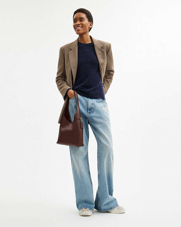 Coach Brooklyn Shoulder Bag 28 maple