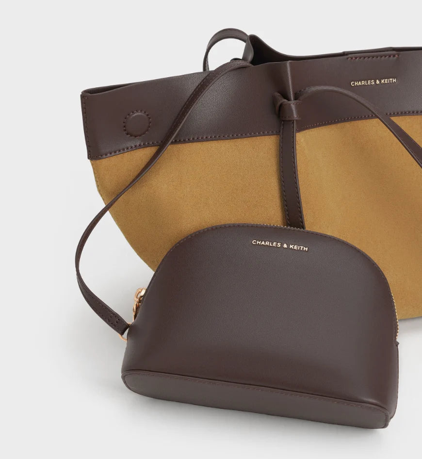 C&K Calla Tote Bag- suede