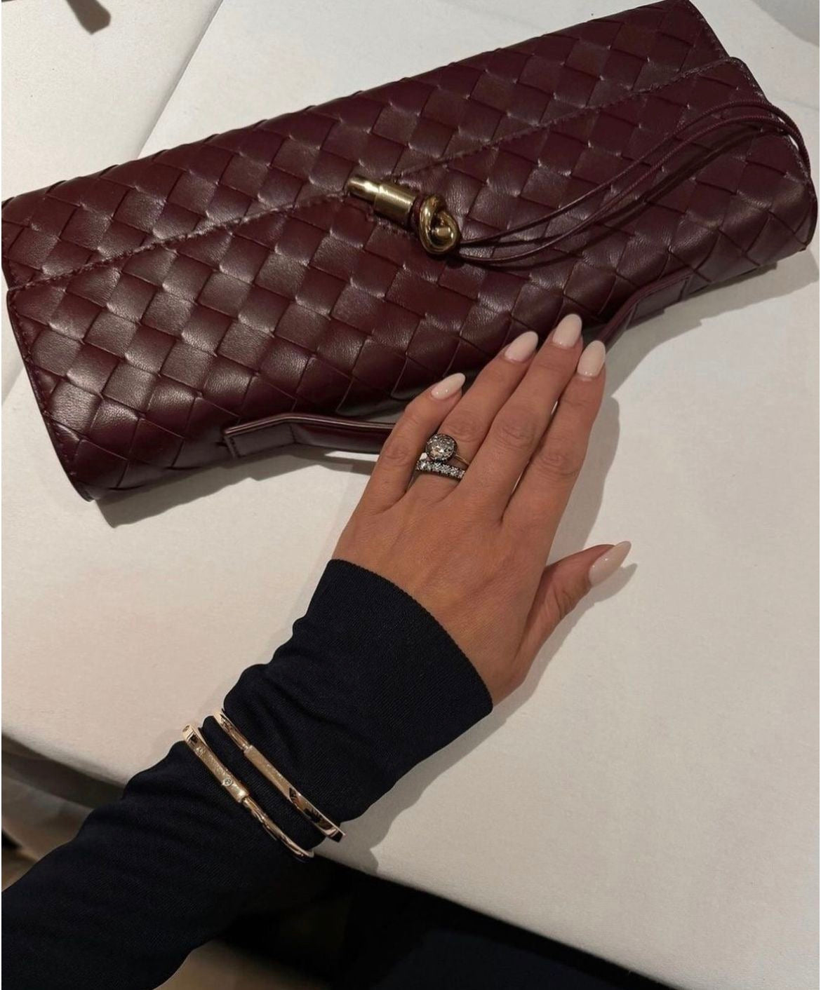 Bottega Veneta Andiamo Clutch