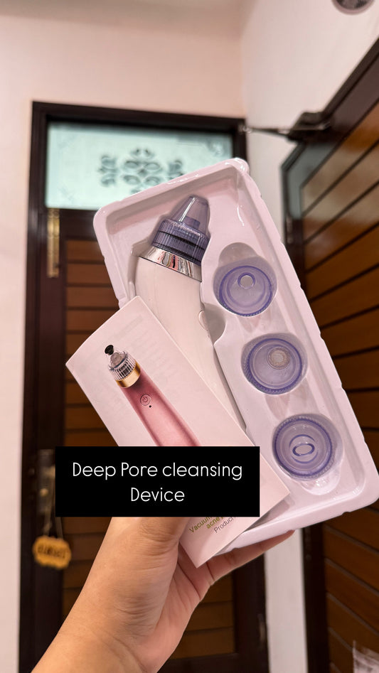 Deep pore cleaning device