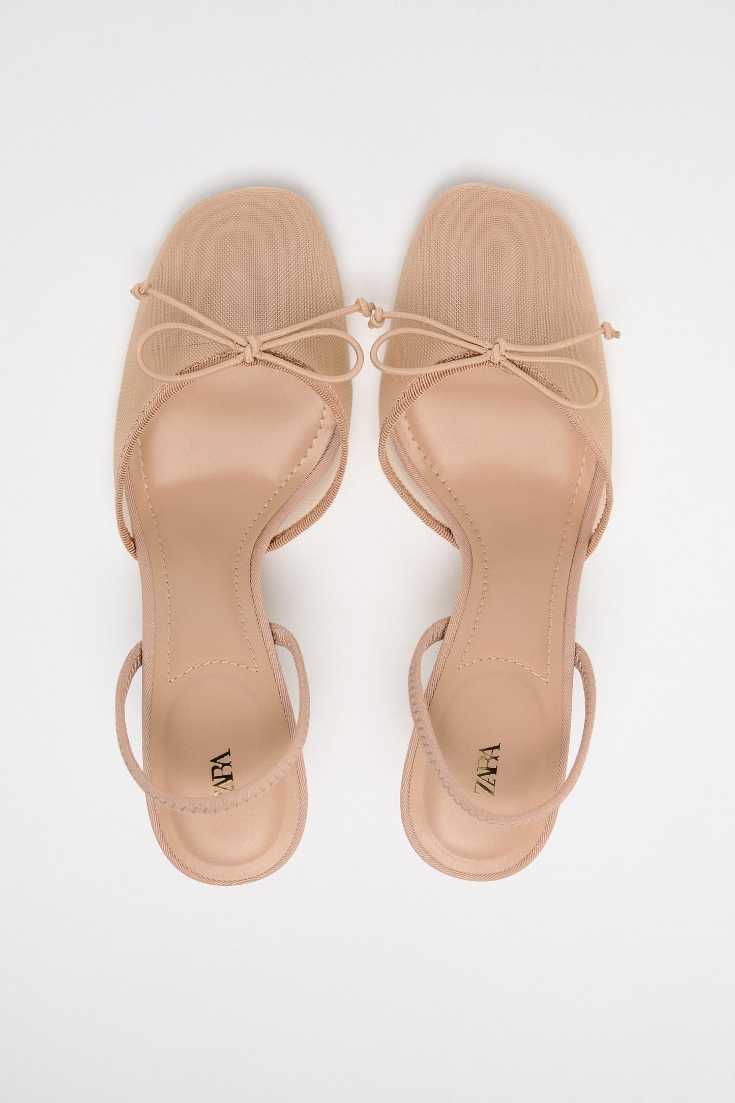ZARA mesh sling back