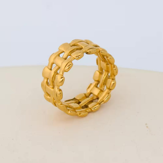 Watch band ring