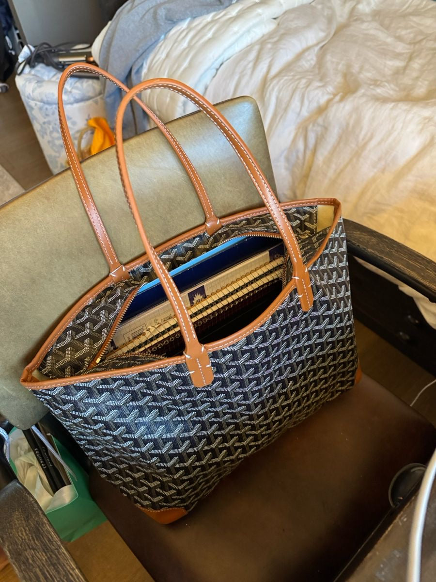 Goyard Artois MM Bag Tan