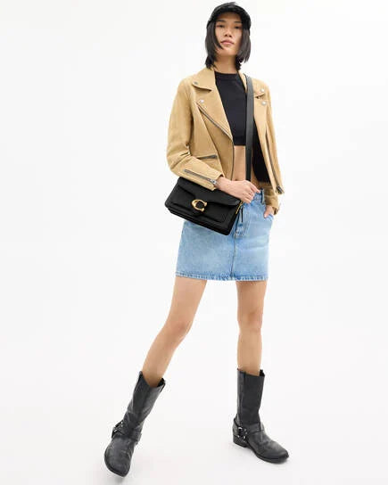 Coach Tabby Shoulder Bag 26 Black