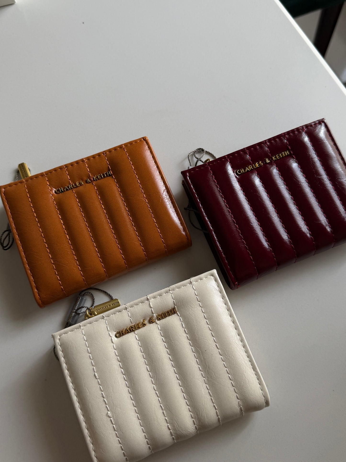 C&k Donna Panelled Top-Zip Wallet