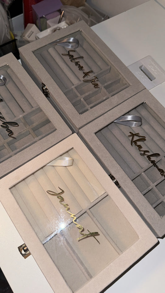 Personalized Jwellery organizer