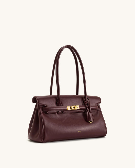Yara Shoulder Bag - burgundy