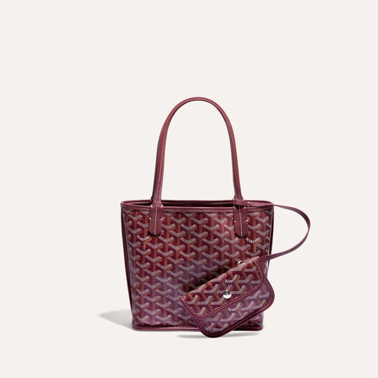 Goyard Anjou Mini Bag wine