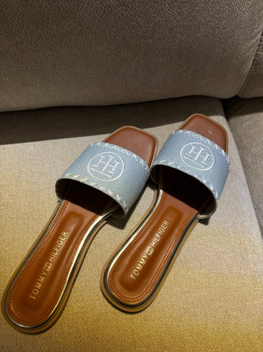 Tommy Hilfiger slides blue