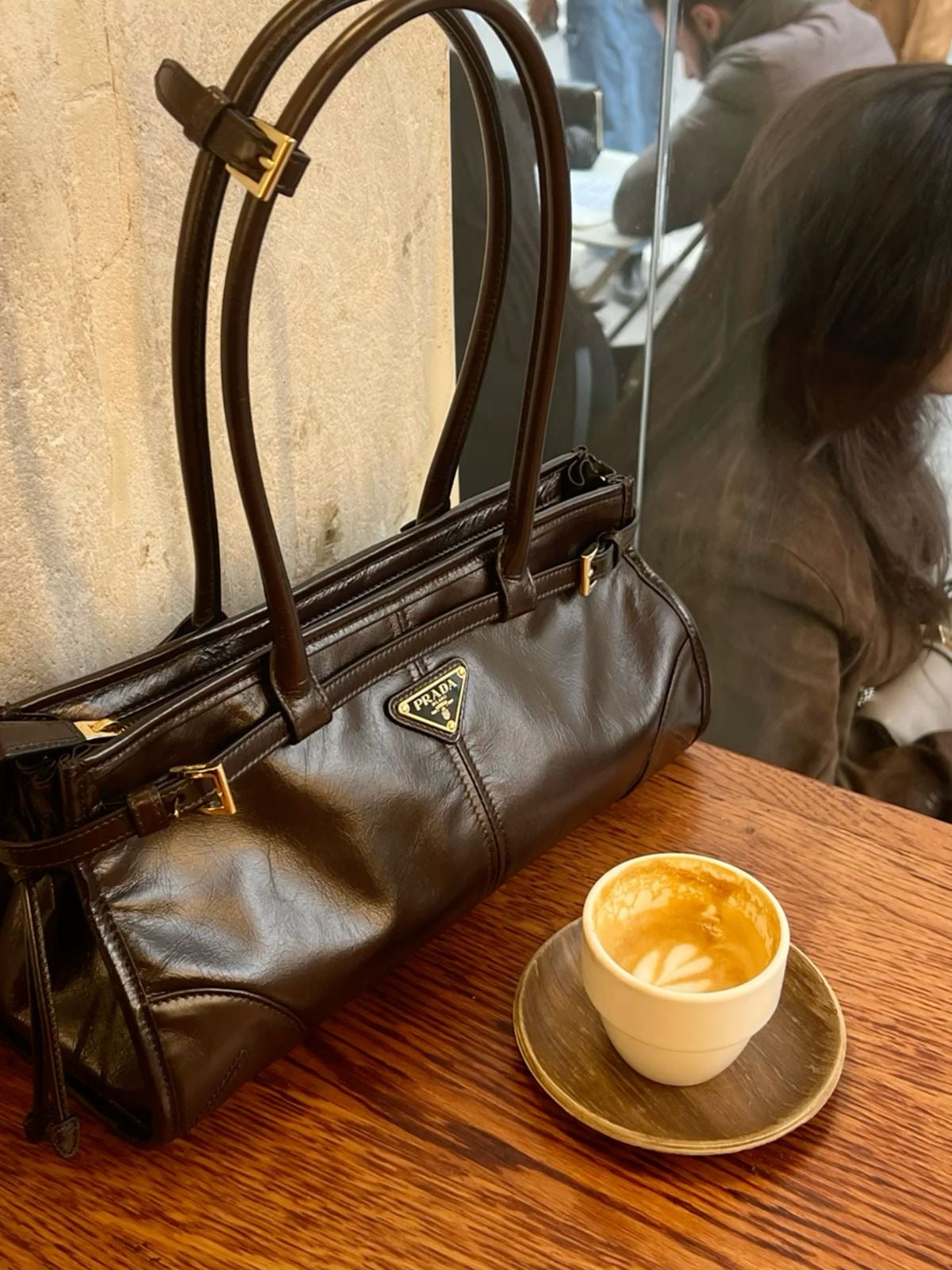 PRADA top handle maple