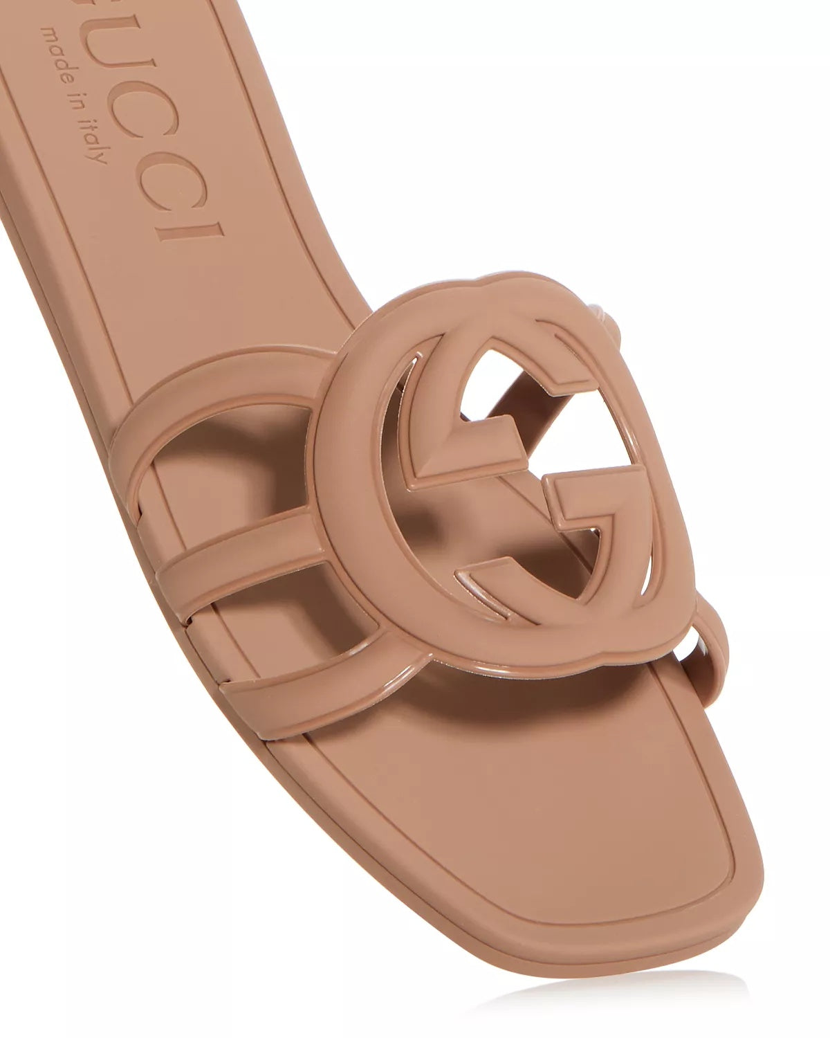GUCCI WOMEN'S INTERLOCKING G SLIDE SANDAL