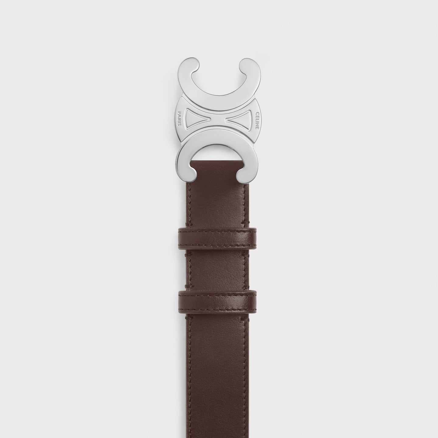 Celine brown silver hardware