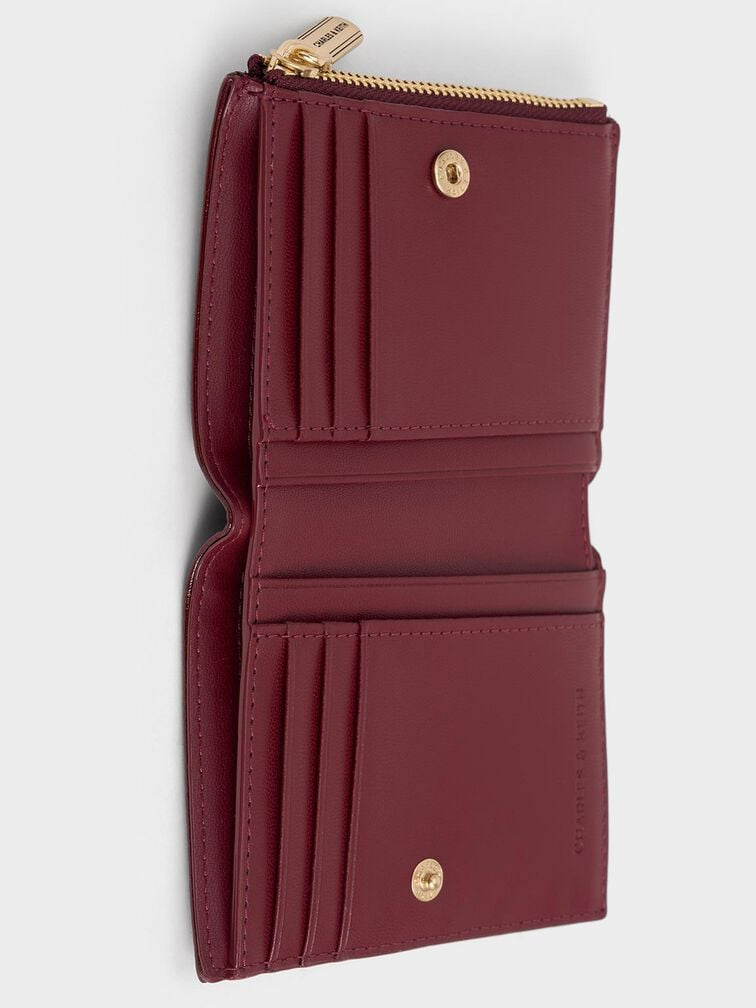 C&k Donna Panelled Top-Zip Wallet