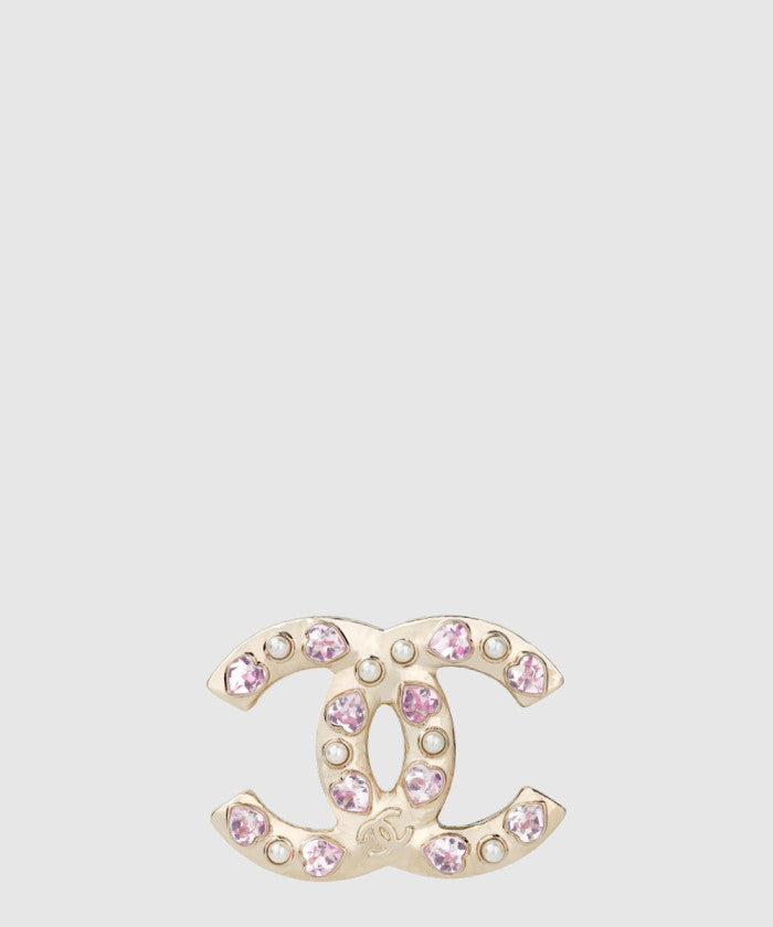 Chanel vintage heart brooch