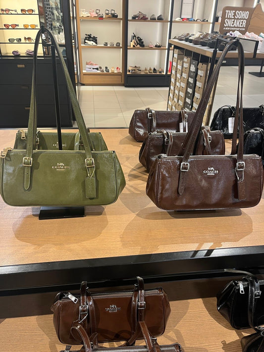 Coach Women's Asher Shoulder Bag- brown