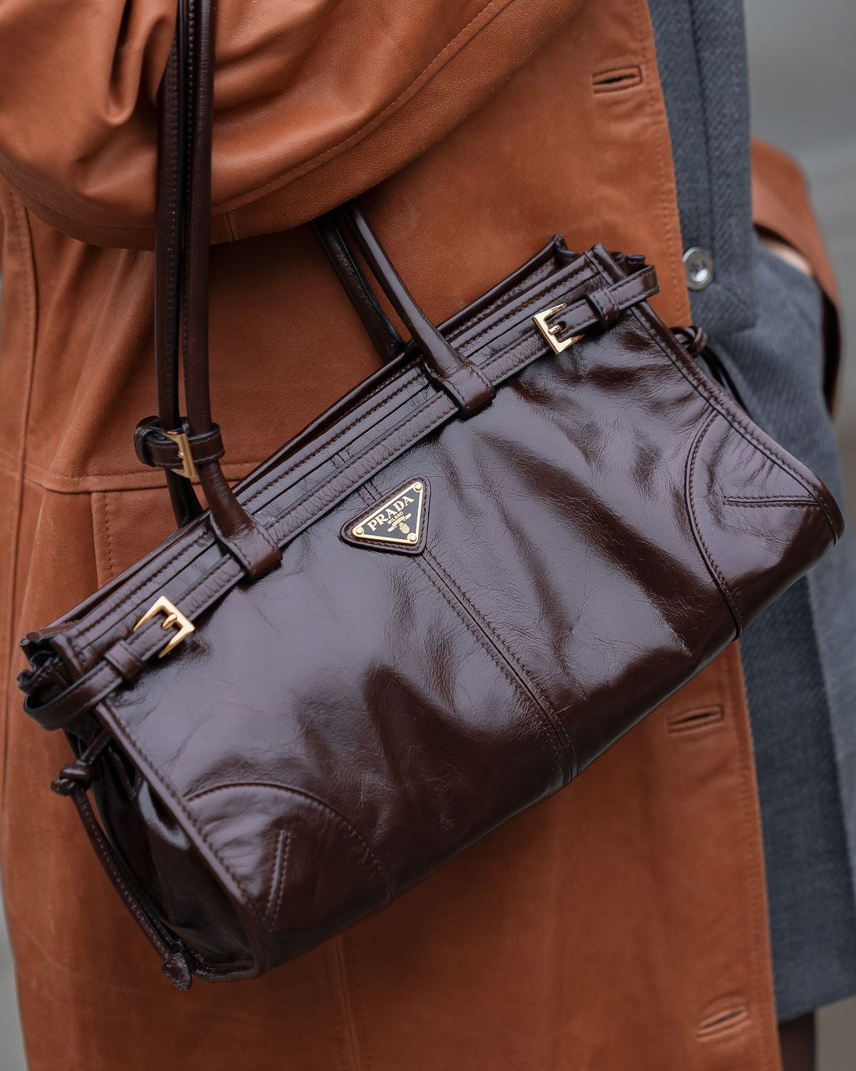 PRADA top handle maple