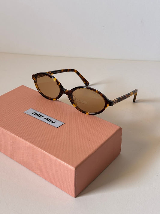 Miu Miu thin frame Brown