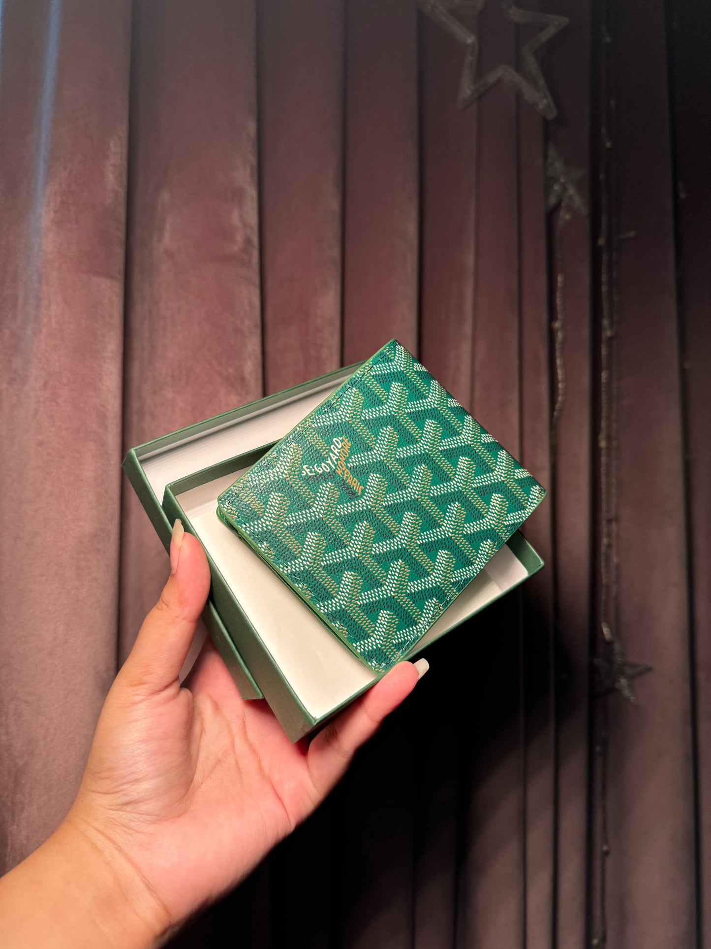 Goyard Saint-Florentin Green Wallet