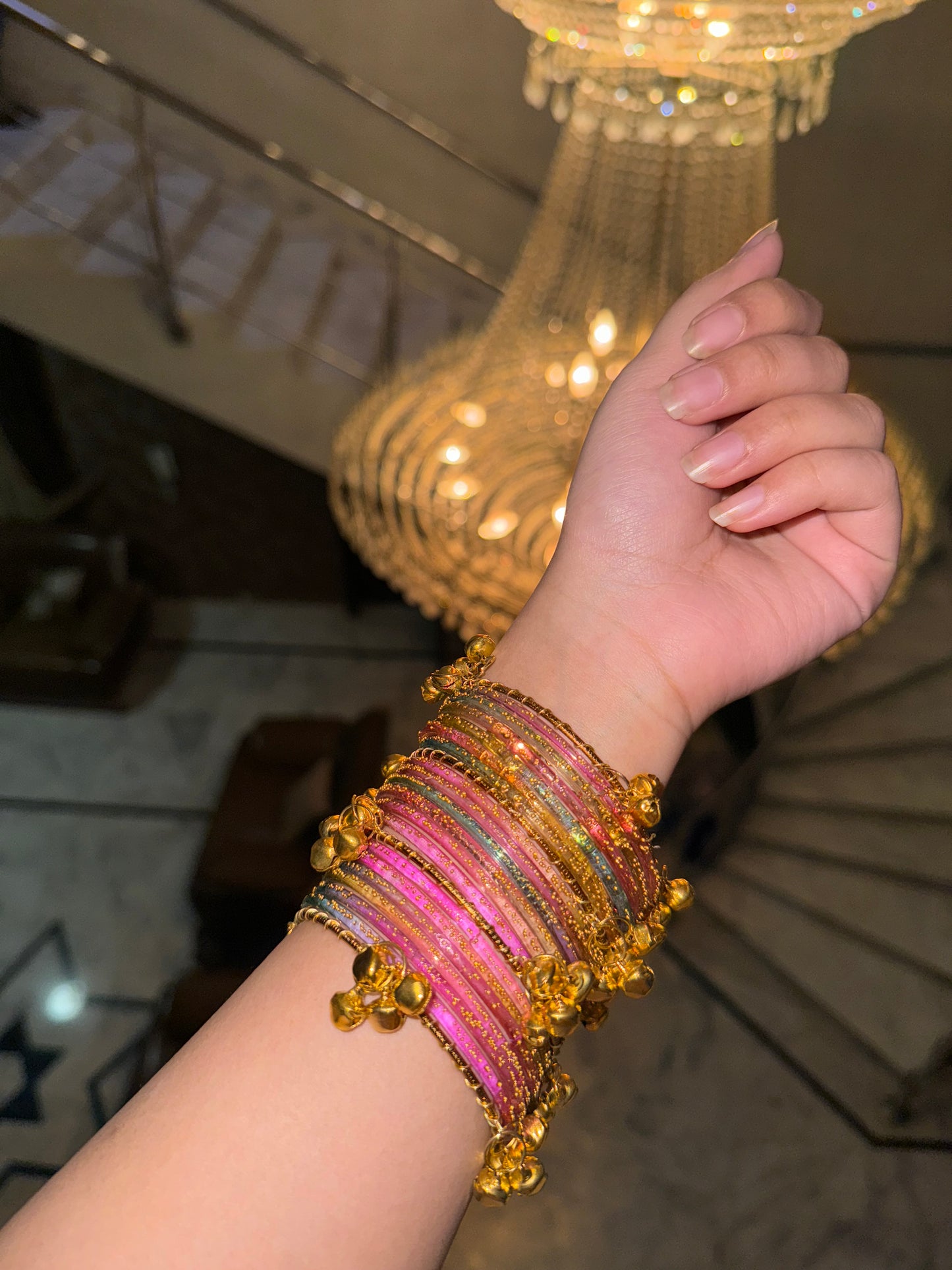 Kashmiri multicolor pastel bangles ✨🪷