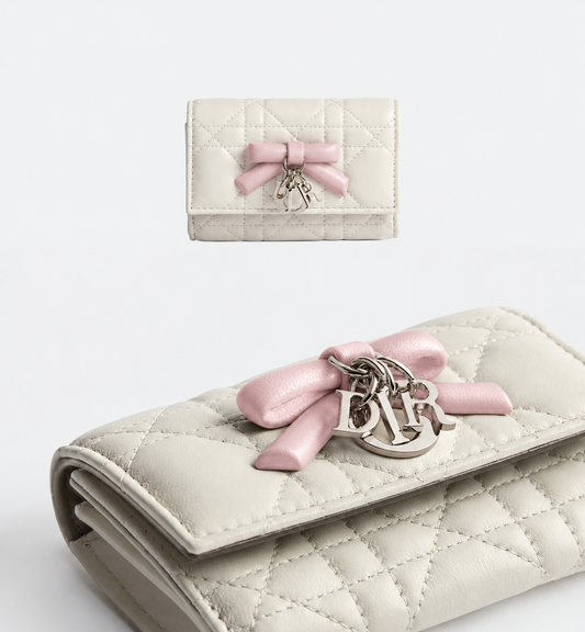 GLYCINE Wallet white/Pink