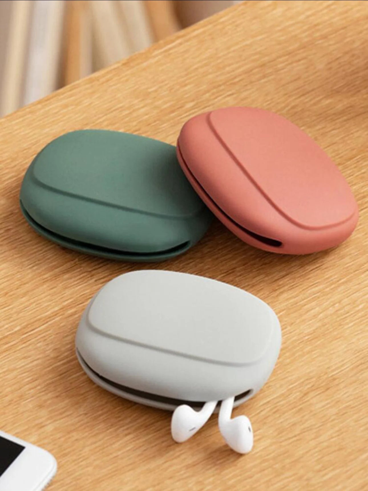 Mini storage silicone pouch