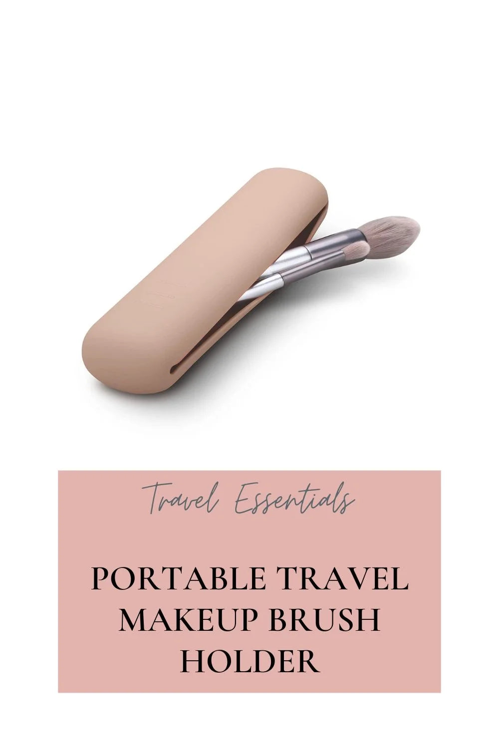 Portable Travel Makeup brush holder