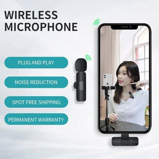 Original K8 Wireless Microphone For iPhone & android