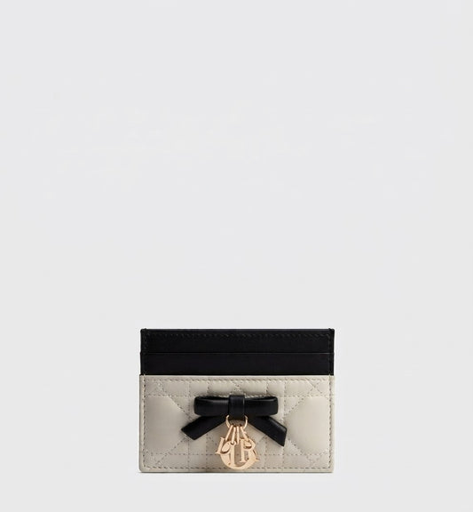 D Card holder white / black